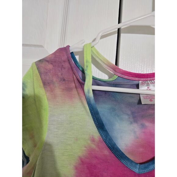 No boundaries medium 7-9 juniors tie die tshirt - Picture 2 of 9